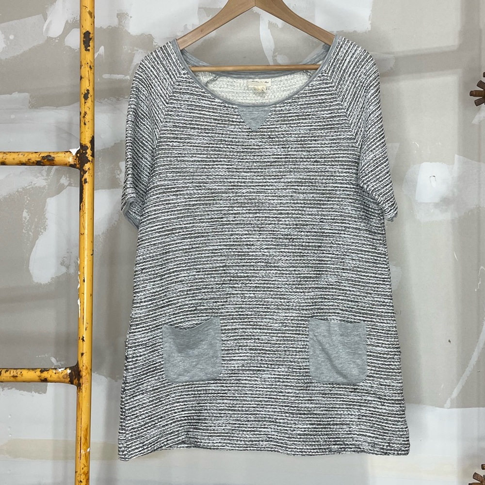 Anthropologie Meadow Rue Textured Tweed Tunic